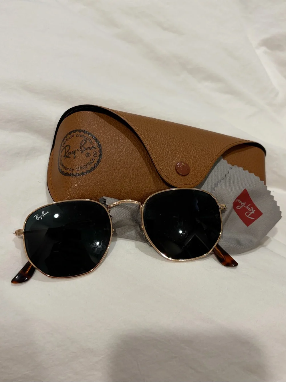 Ray-Ban Square Metal Sunglasses